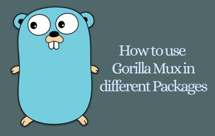 How to use Gorilla Mux in different Packages