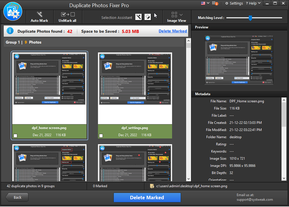 Mass Deleting Duplicate Photos