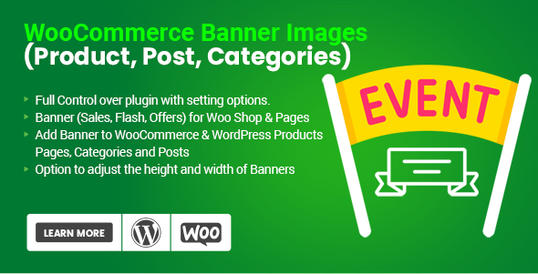 WooCommerce Banner Images