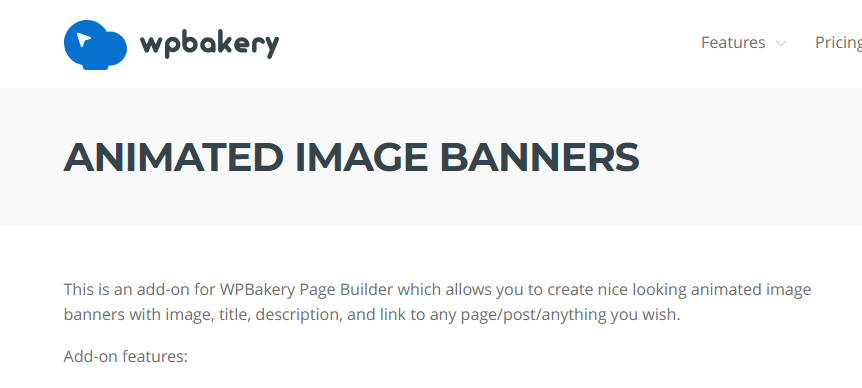 WPBakery Page Builder Banner Add-ons